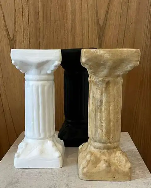 Candelabro Dórico — cerámica artesanal hecha a mano en Asunción