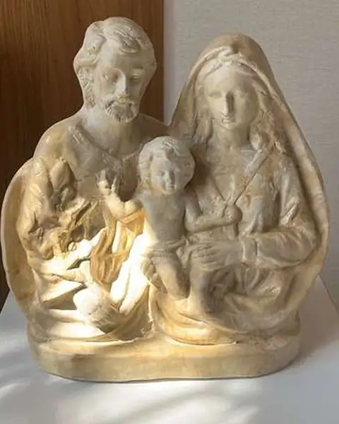 Sagrado Corazón de María — cerámica artesanal hecha a mano en Asunción