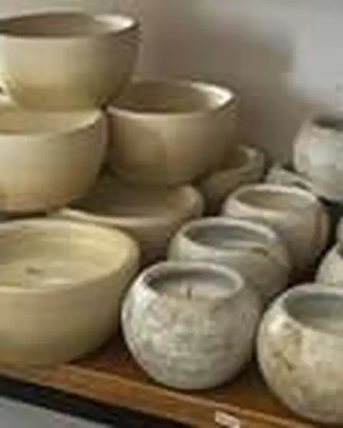Vela Jazmín — cerámica artesanal hecha a mano en Asunción